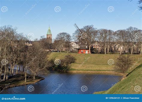 Windmill in Kastellet Fortress in Copenhagen Editorial Photo - Image of rural, vintage: 129634121