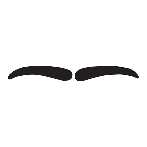 mustache icon logo vector design 13093418 Vector Art at Vecteezy