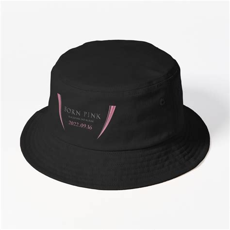 Blackpink Hats - New! Blackpink Born Pink Kpop Classic Bucket Hat - ®Blackpink Store