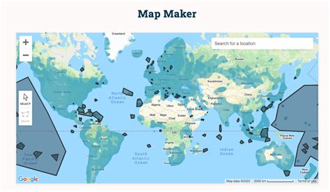 Geoguessr coverage map