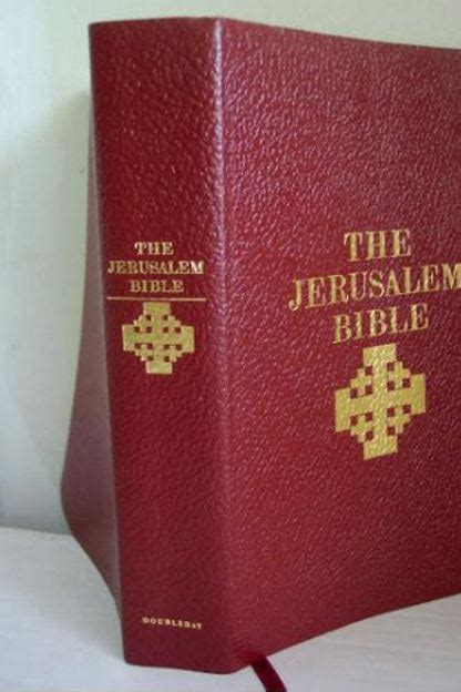 JW Study Bibles and Bible Studies: The New Jerusalem Bible