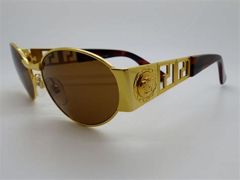 Rare Vintage Gianni Versace Sunglasses Mod S38 Col 030 New Old Stock 1980's | Gianni versace ...