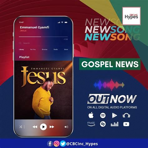 UK Based Ghanaian Gospel Sensation Emmanuel Gyamfi drops New Worship Video – JESUS – CBCInc Hypes