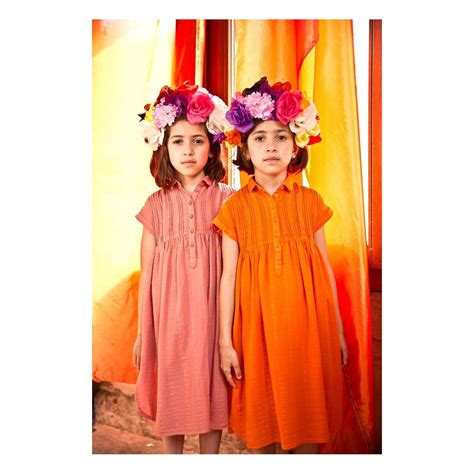 Lambada dress Orange Morley Fashion Teen , Children