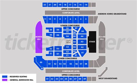 Mcdonald Jones Stadium Seating Map