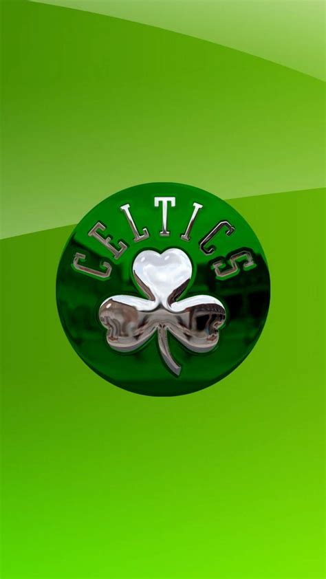 Download Celtics Clover Logo Wallpaper | Wallpapers.com