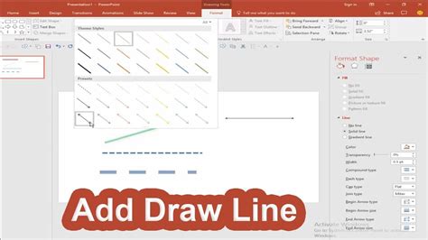 How To Draw Lines In Powerpoint - Computerconcert17