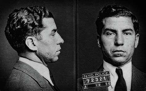 Lucky Luciano Mugshot Photograph by Mike Gibbs - Fine Art America