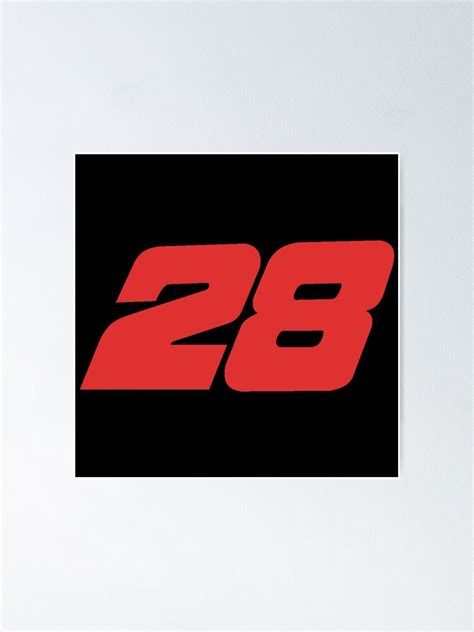 "Ernie Irvan 28 NASCAR sticker" Poster by MainEventMedia | Redbubble