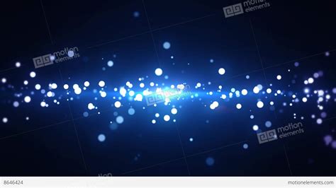 Bokeh Particle Animation Stock video footage | 8646424