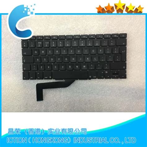 100%New A1398 UK keyboard For MacBook pro Retina 15.4" A1398 keyboard ...