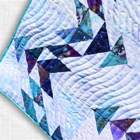 Home & Living :: Blankets & Quilts :: Quilts :: Modern Blue and Green Handmade Quilt