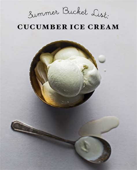 How to Make Cucumber Ice Cream - Recipe from Allumette | Tasting Table ...