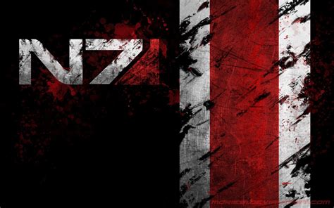 Mass Effect N7 Logo Wallpaper | My XXX Hot Girl