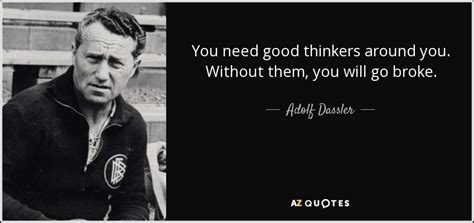 QUOTES BY ADOLF DASSLER | A-Z Quotes