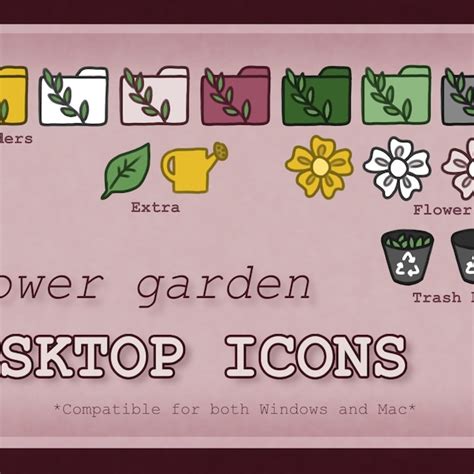 Garden Icons - Etsy