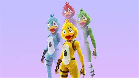 Fortnite, Quackling, Skin, Outfit, 4K, #7.1726 Wallpaper PC Desktop