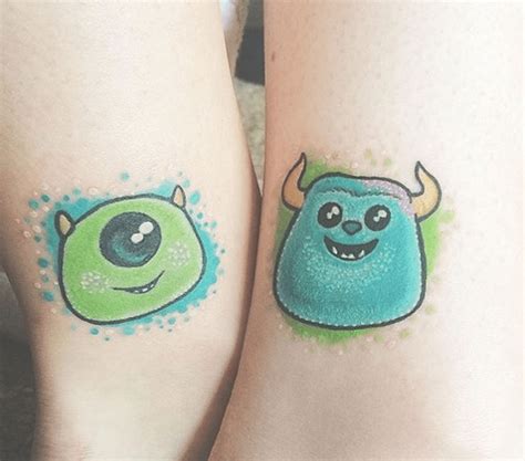 We are in love with these Disney-themed couple tattoos