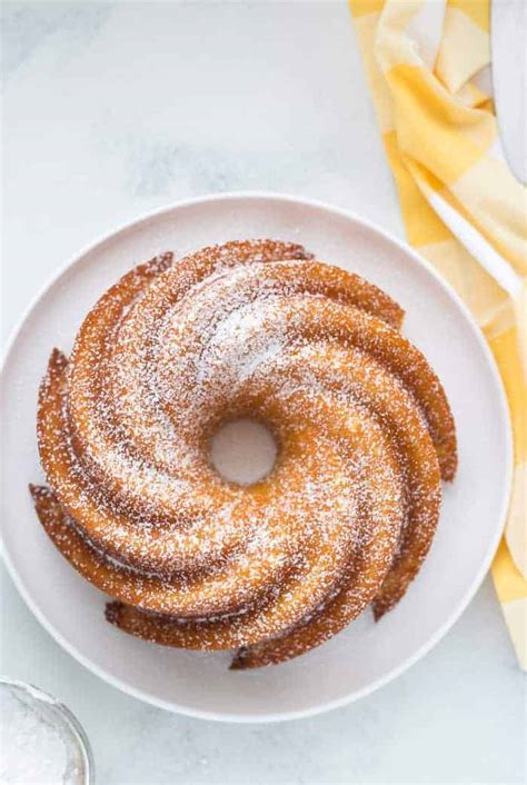 Passion Fruit Bundt Cake - A Tropical Delight