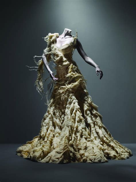 “Oyster” Dress, Irere, spring/summer 2003 | Alexander McQueen: Savage Beauty | The Metropolitan ...