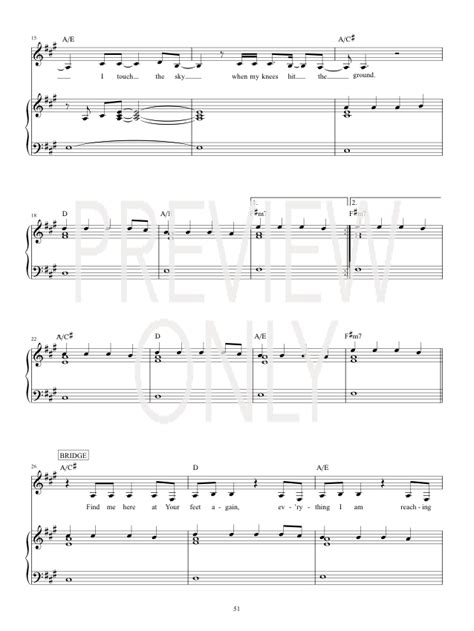 Touch The Sky Lead Sheet, Lyrics, & Chords | Hillsong United | WorshipHouse Media