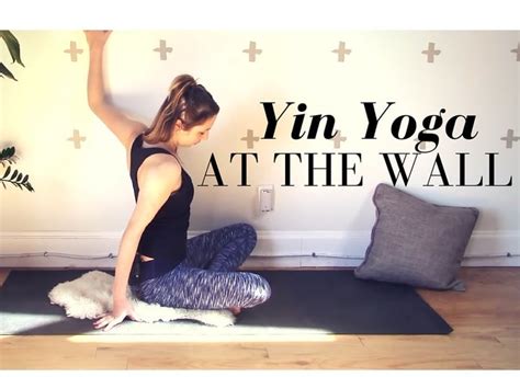 Yin Yoga At The Wall – Restorative Yin Yoga for Beginners {30 min} - Yoga With Kassandra