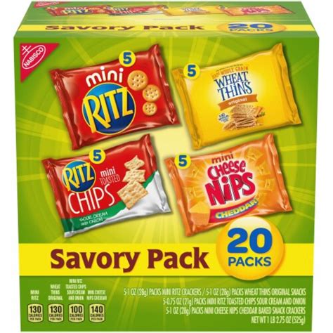 Nabisco Savory Snack Mix Variety Packs, 40 ct - Kroger