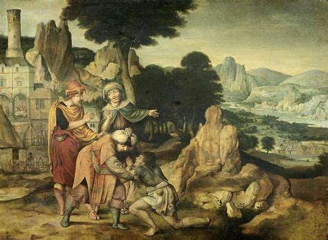 Parable of the Prodigal Son. Painting by Cornelis Massijs - Fine Art America