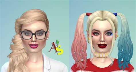 Harley Quinn Makeup Sims 4 - Mugeek Vidalondon