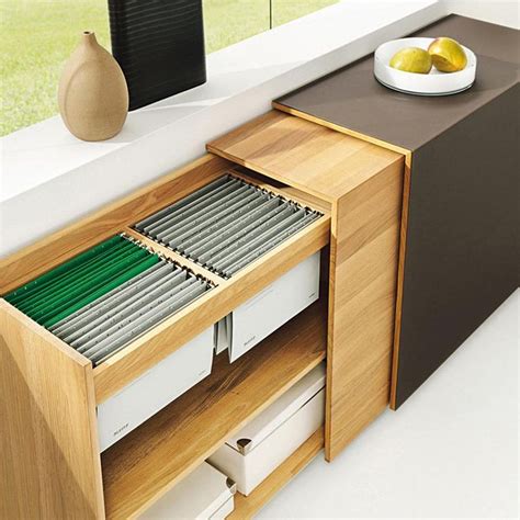 Clever file storage for an office. | Office storage cabinets, Home ...