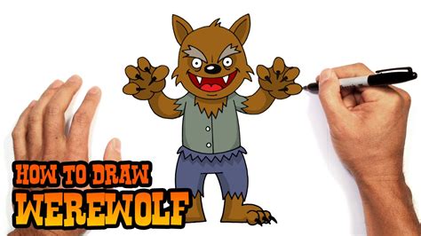 How To Draw A Werewolf Step By Step For Kids