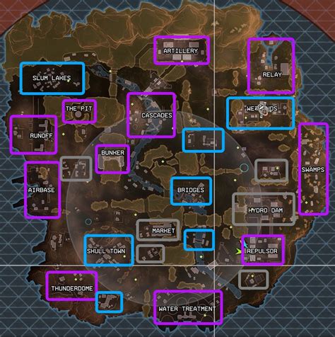 Apex Legends map: Loot tiers and tips for every location | PC Gamer