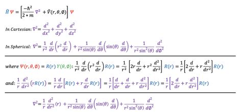 Schrödinger Equation: Spherical Coordinates