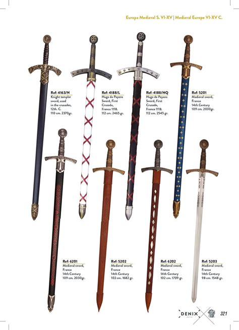 SWORDS 2 Denix - swords, 6202 - Cutlery