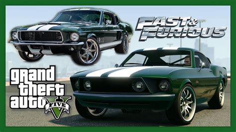 GTA 5: Sean's 'Tokyo Drift' Ford Mustang - Vapid Dominator GTT REPLICA BUILD! - YouTube