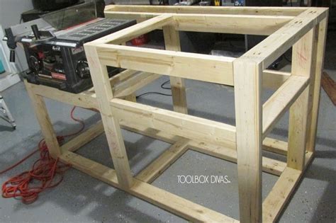 Table Saw Workbench With Wood Storage : 19 Steps (with Pictures ...