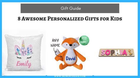 8 Awesome Personalized Gifts For Kids - Christmas Gift Guide