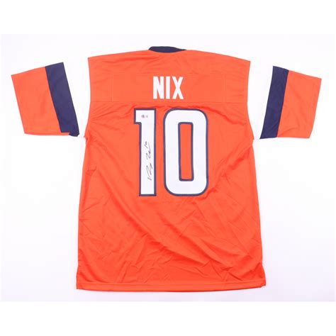 Bo Nix Signed Jersey (Beckett) | Pristine Auction