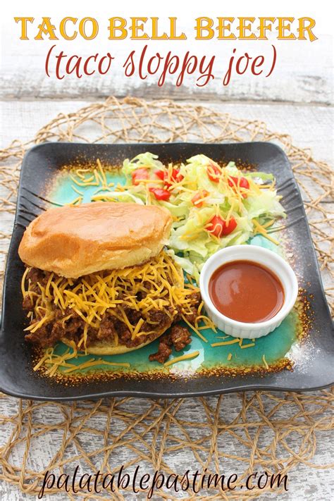 Bell Beefer (Taco Sloppy Joe) | Sloppy joes recipe, Sloppy joes, Taco ...