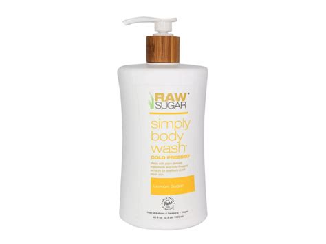 Raw Sugar Simply Body Wash, Lemon Sugar, 40 fl oz/1183 mL Ingredients ...