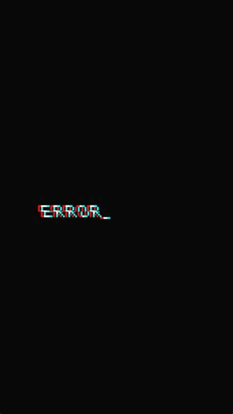 Download Futuristic Hype Error Message Display Wallpaper | Wallpapers.com