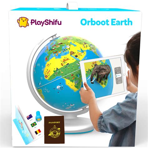 Buy PlayShifu Educational Globe for Kids - Orboot Earth (Globe + App) Interactive AR World Globe ...