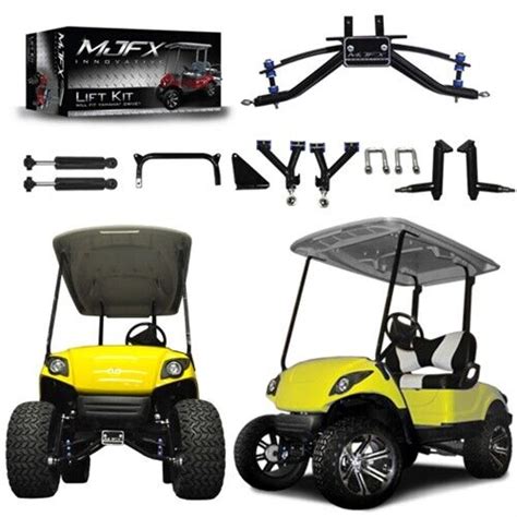 MJFX Yamaha Drive Golf Cart Lift Kit 6" Tubular A Arm, 2007-2016 (g29) | eBay