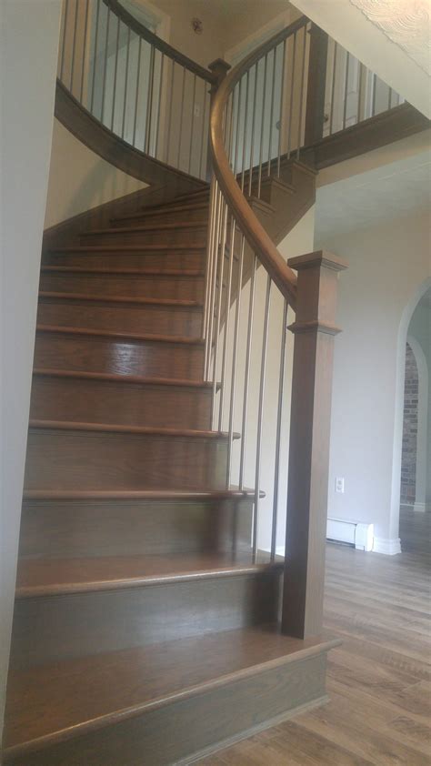 Curved Staircase Packages - Designed for Curved Stairs — Stair Treads ...