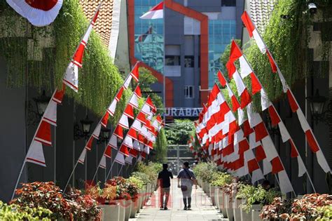 Ayo Sukseskan Pembagian 10 Juta Bendera Merah Putih, Semua ASN Pemkot Surabaya Wajib Sumbang ...