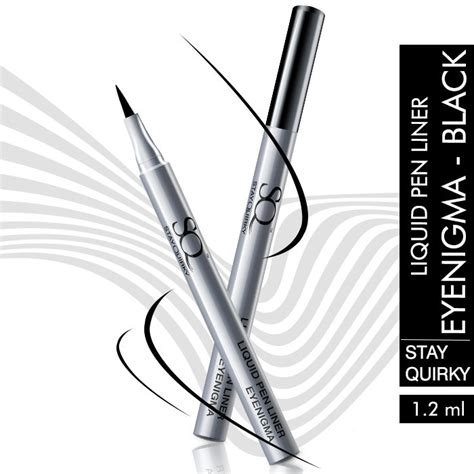 Buy Stay Quirky Liquid Pen Liner, Eyenigma - Black (1.2 ml) online at purplle.com.