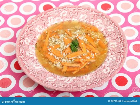 Soup of carrots stock photo. Image of vegetarian, vegetables - 56789452