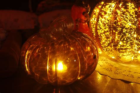 Glass Pumpkin Decor | Glass Pumpkins Decor | blackunigryphon | Flickr