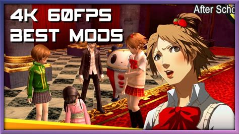 Persona 4 Golden - Best PC Mods at Yukiko's Castle | 4K 60FPS - YouTube