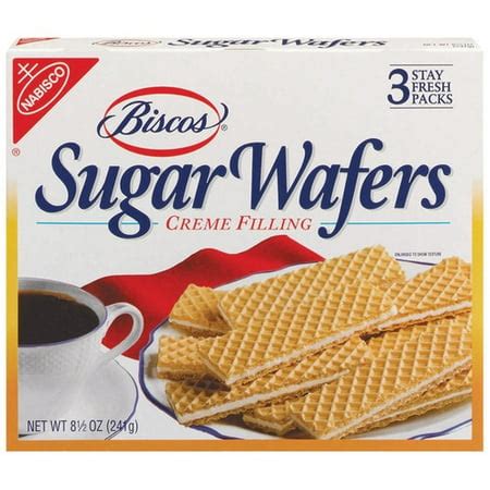 Nabisco Biscos Sugar Wafers, 8.5 oz, 3pk - Walmart.com